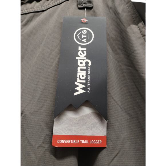 NWT Wrangler Men's Size 38x30 Gray All Terrain Convertible Trail Jogger Pants - Picture 6 of 8